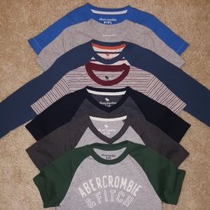 Abercrombie Kids t-shirts Size 7/8  All for $20.00